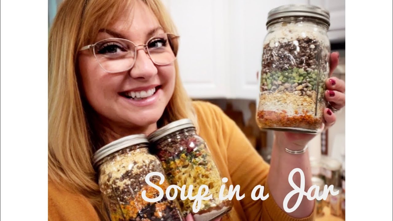 Lentil Soup Mason Jar Gifts - The Girl on Bloor