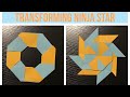 How to make a paper transforming ninja star | Melina’s Creative Corner