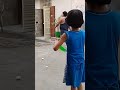 pihu with simu playing badminton 🏸 👌