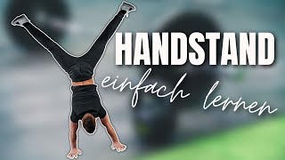 Handstand lernen: Tutorial für Anfänger (SO fängst DU an)