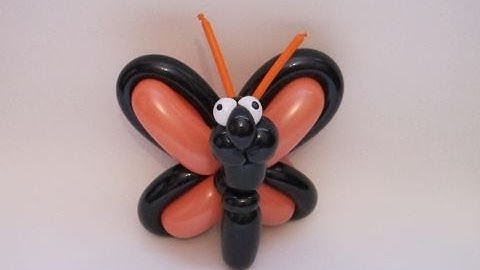Butterfly Balloon Tutorial - Video 62 - BalloonTube with Graham Lee