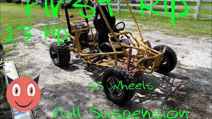 Predator 420 13 Hp 40 Series Torque Converter On A Chinese Go Cart