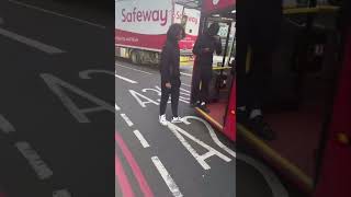 Laurence Fox bus crash in Stockwell