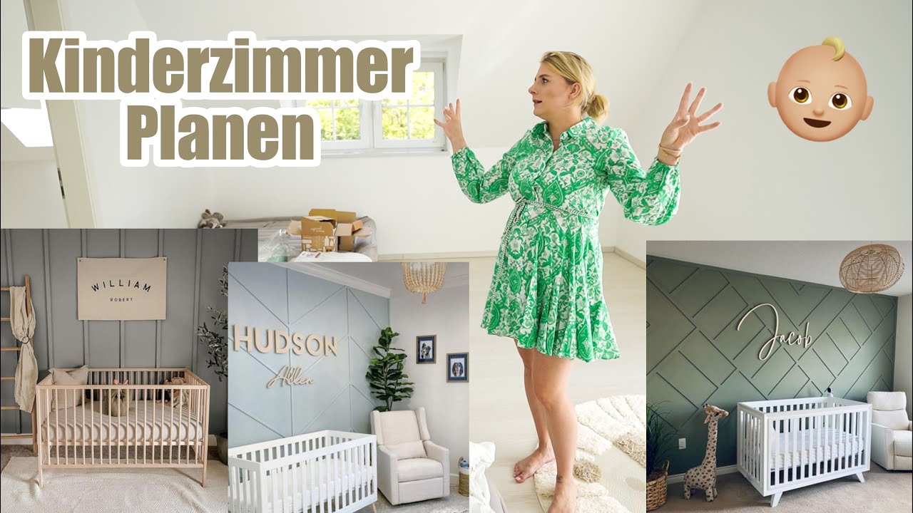 Wir planen das Kinderzimmer für unseren Sohn 😍 I Das 1. Baby Zimmer im Haus 👶🏼