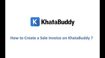 How to create Invoice on KhataBuddy Mobile App (Hindi)