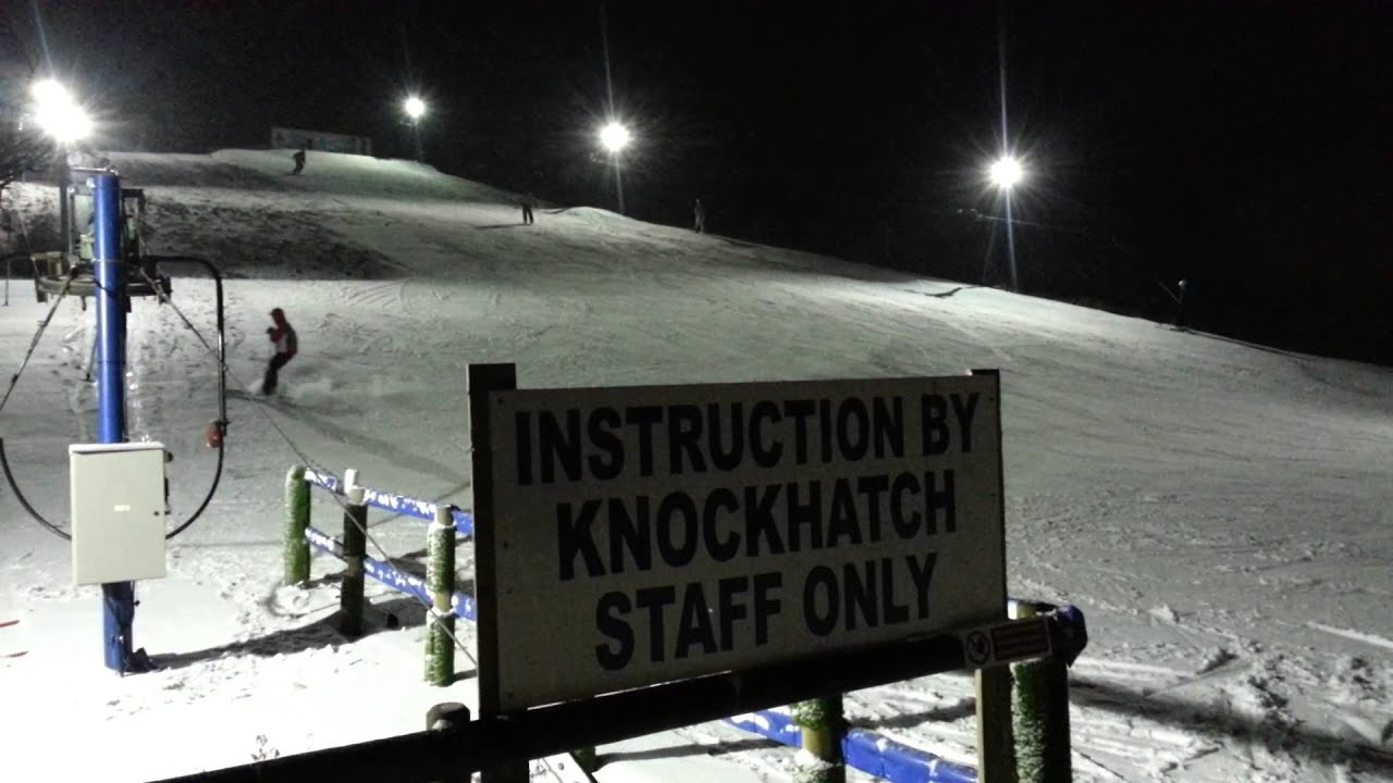 Snow at Knockhatch Ski and Snowboard Centre Video 1 of 2 YouTube