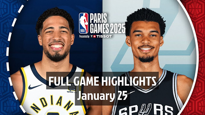 Indiana Pacers vs San Antonio Spurs | Full Game Highlights | 25 January 2025