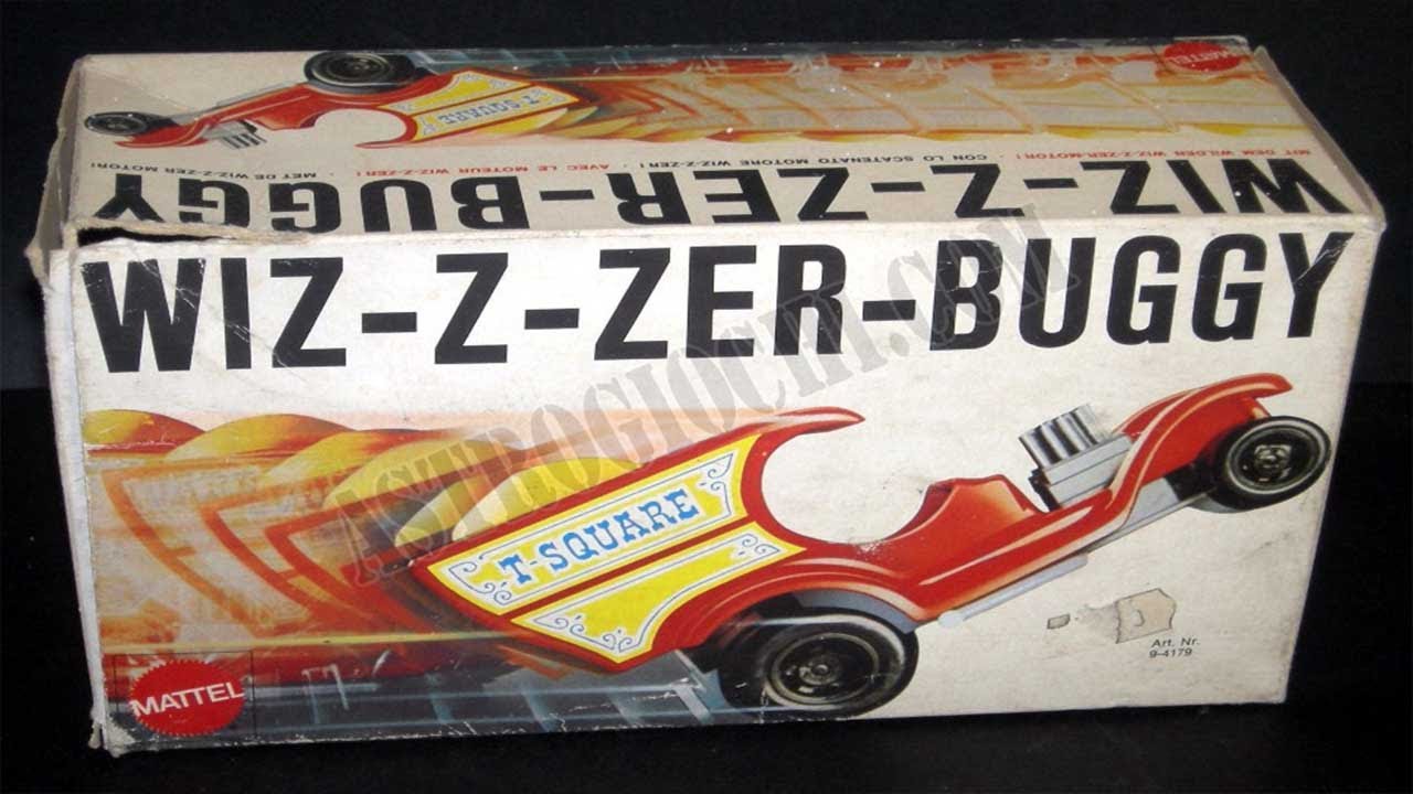 Toupie Vintage Mattel Wizzzer / Wiz-z-zer Speed Gyro - Années 1970