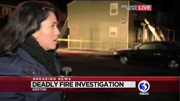 VIDEO: Woman dead after Groton apartment fire