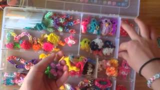 Συλλογή αντικειμένων με rainbow loom-plexi flexi