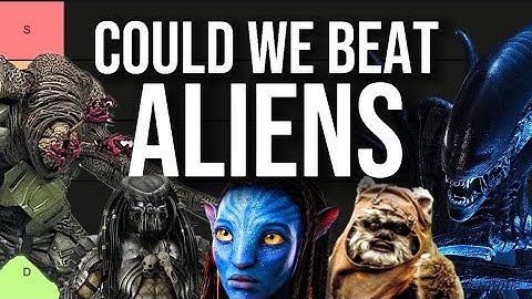 What Aliens Could Humanity Actually BEAT? (Tier List)