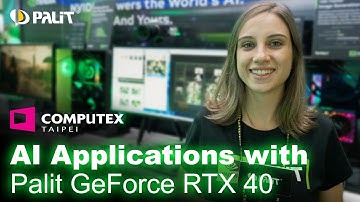 2024 Palit Computex: AI Zone | Unleash the Power of AI with GeForce RTX 40