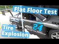 Lime Rock Park 2020- Flat Floor Test and Tire Explosion