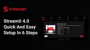 🎥 Master Streamit 4.0 Setup Wizard in 6 Simple Steps! | Iqonic Design