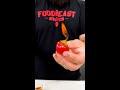 Making spicy loaded cherry pepper bombs! #Shorts