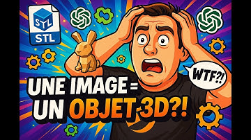 Il m’a suffi d’une IMAGE pour créer un OBJET 3D imprimable… grâce à l’IA 🤯