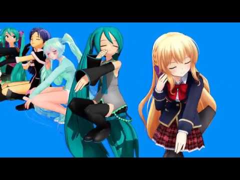 MMD Pose Audition test... poses don't fit all models - LearnMMD