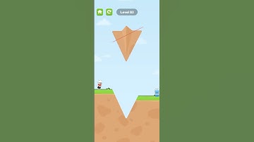 🙅‍♂️👧slice to save woman level 83👵#slicetosave #game #walkthrough  #slicetosavegame #funny #shorts