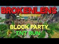 Playing Brokenlens BlockParty and TNTRun