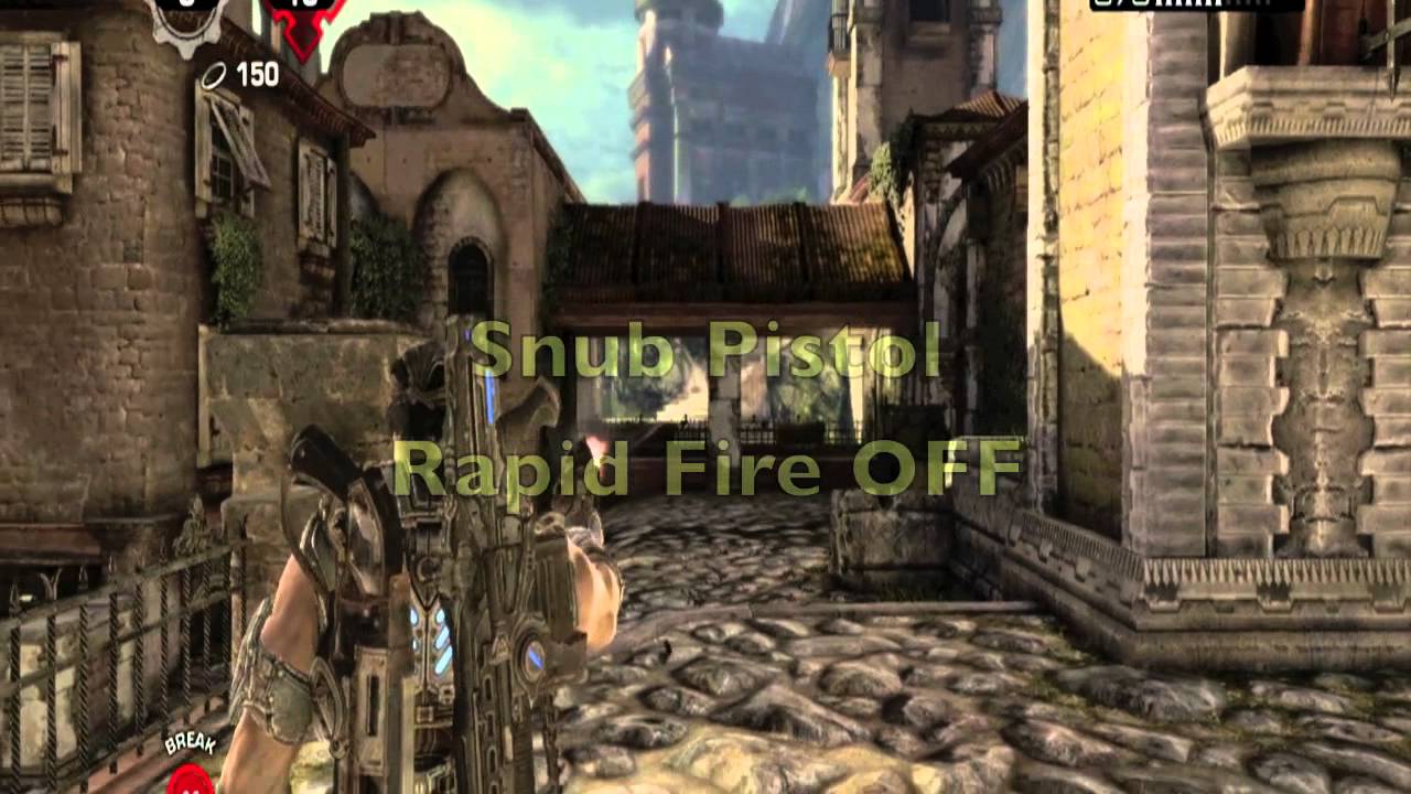 Gears Of War 3 Modded Rapid Fire Controller Mod YouTube