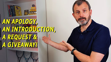 An Apology, An Introduction, A Request & A Giveaway Announcement!