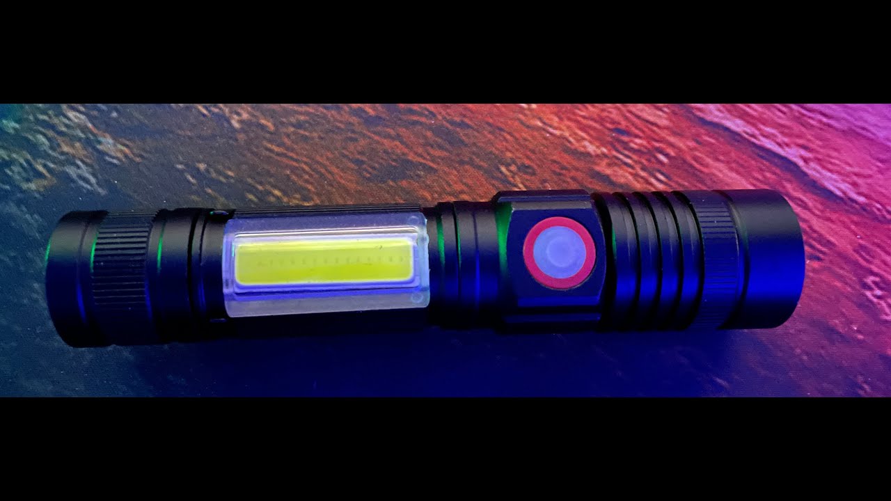 Rehkittz S2600 Rechargeable Flash Light Review YouTube