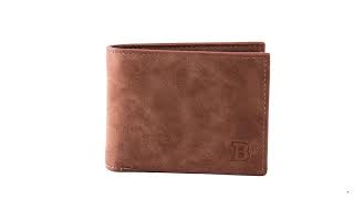 New Fashion PU Leather Men's Wallet