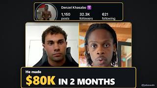 Information After this call Denzel made $80k in two months News