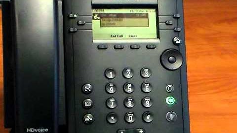 Lync Phone: Making a Call