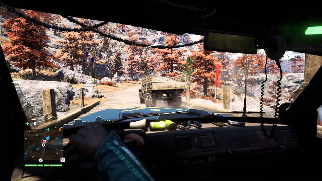 Far Cry 4 Gameplay Vehicle Take Down Of Cargo Truck - YouTube