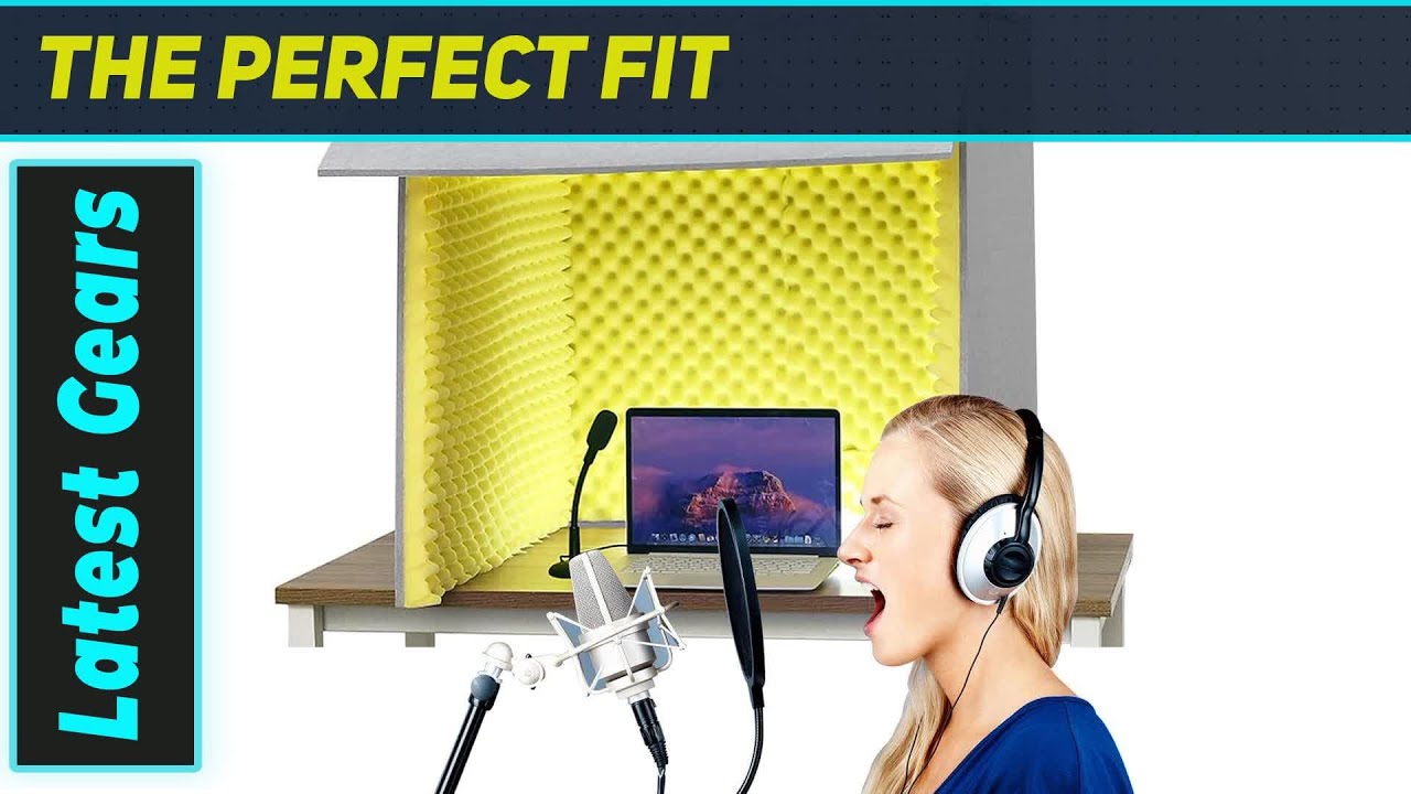 Vocal Training Box Sound Proof Box Portable Vocal Booth: Your Best Desktop Recording ...