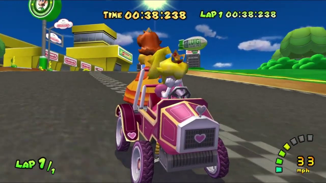 Mario Kart Double Dash!! - All Characters Losing Animations