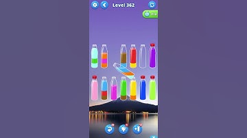 Water  sort puz level 362 #androidgameplay #watersortpuzzle #shorts
