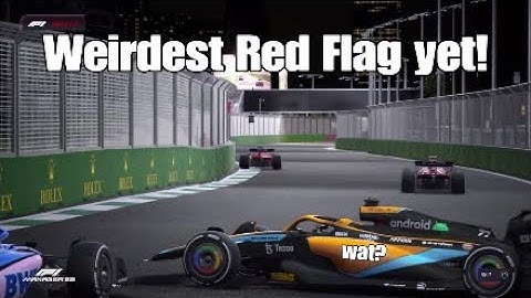 Weirdest Red Flag yet in this playthrough | F1 Manager 22