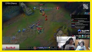 Nemesis reacts to chovy outplay