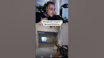 Insane clutch by Ohnepixel #ohnepixel #csgo #wtfcsgo #ohnepixeledit #twitch #csgoroll #gaming