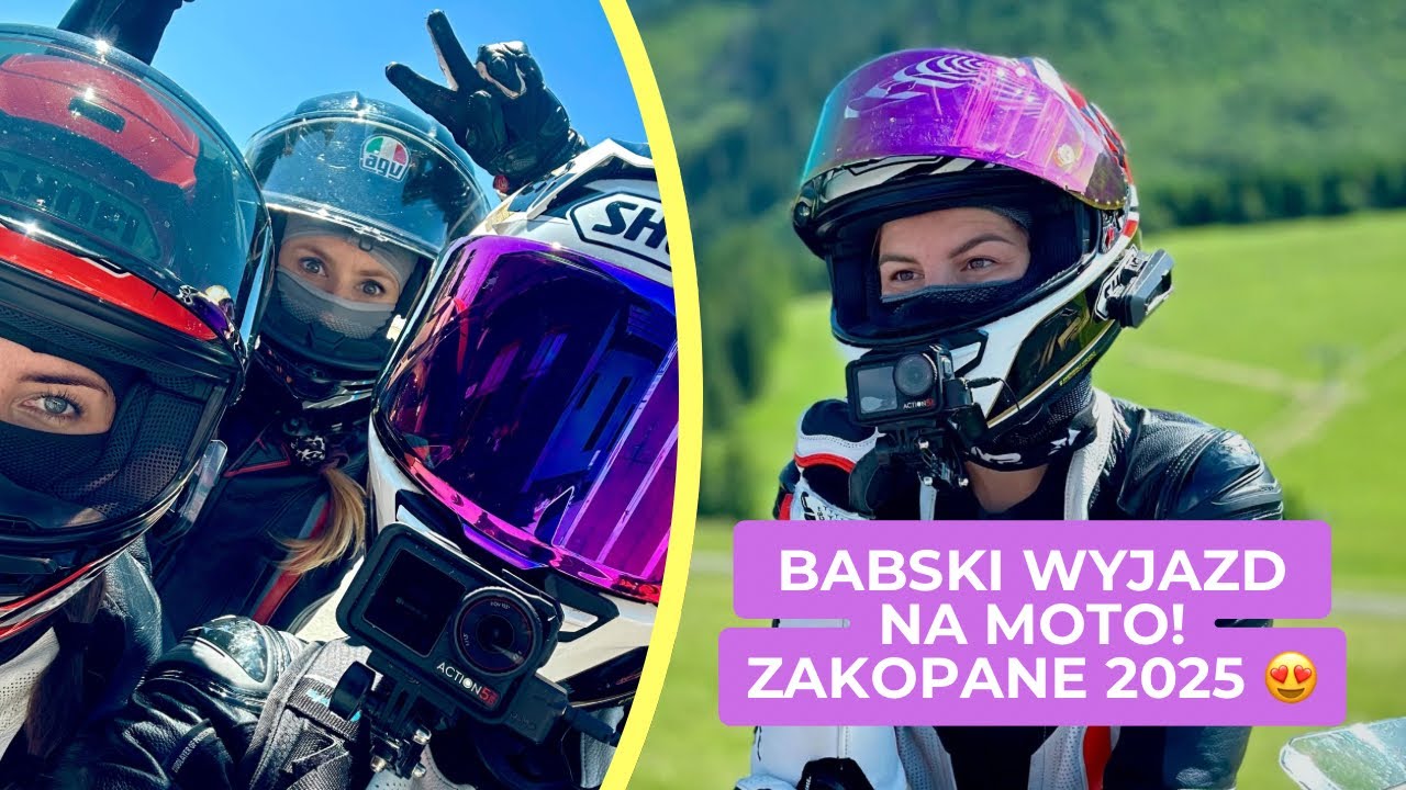 5 DZIEWCZYN, 5 MOTOCYKLI I TATRY W TLE 🏔️🏍️