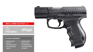 Vidéo: Balther Pistolet Pistolet CP99 Compact (Gaz)