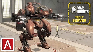 War Robots Test Server - NEW Prototype LIGHT ROBOT (including gameplay)