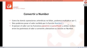 Curso Javascript U1·16 - Operar valores numéricos