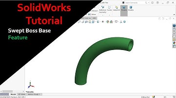 Swept Boss Base SolidWorks | Sweep Sketch Profile