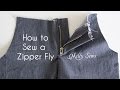 How to Sew a Zipper Fly