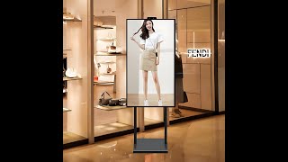 49Inch 1000-2500nits High Brightness Android Shop Windows LCD Advertising Kiosk