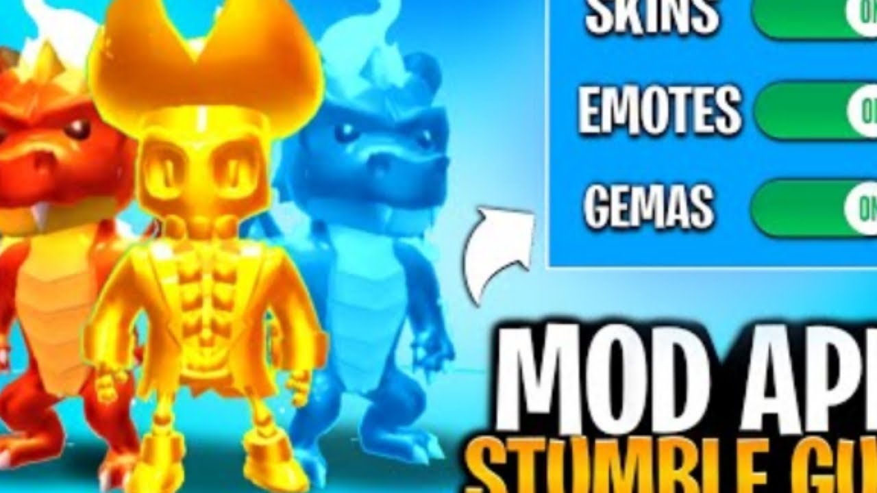 ensinando a instalar stumble guys com mod de tudo liberado - YouTube