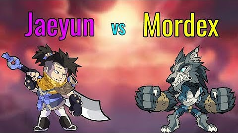 Tough Match Between Jaeyun and Mordex