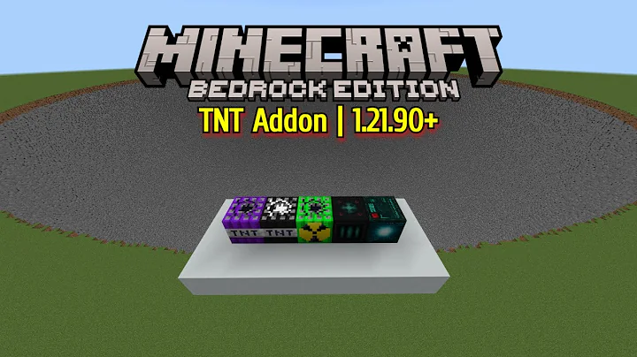 Minecraft (Bedrock Edition + MCPE): TNT Addon | 1.21.90+ [EXTREMELY DESTRUCTIVE TNTS]