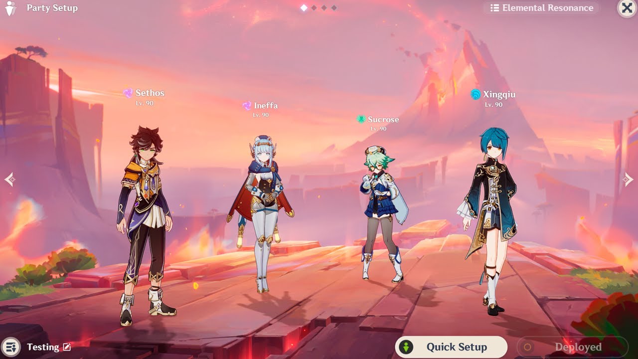 [5.8] Rotation ♦️ Sethos Ineffa Sucrose Xingqiu - YouTube