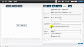 Automatically get all chat transcripts by email   HelpOnClick live chat software