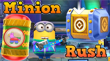 Minion Rush Trojan Pinata Prize Pod VS daily challenge Box - gameplay walkthrough -  iOs & android