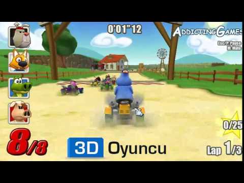 3d Ciftlik Yarisi Turbo 3d Yaris Oyunlari Youtube